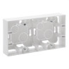 864182-NILOÉ STEP SURFACE BOX, 2 ELEMENTS, MATTE WHITE-LEGRAND (UD)