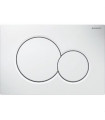 115.770.11.5-SIGMA 01 BOUTON-POUSSOIR ALPINE AVANT BLANC-GEBERIT (UD)