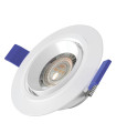 DOW-343-DOWNLIGHT MINI 7W CIRCULAIRE RÉGLABLE 360° 38° BLANC 4200K-ATMOSS (UD)