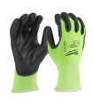 GANTS EN POLYURÉTHANE HAUTE VISIBILITÉ RÉSISTANTS AUX COUPURES