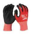 GANTS EN NITRILE RÉSISTANTS AUX COUPURES NIVEAU A