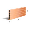 LANGUETTE M25 50X25X3 200 UNITÉS/PALETTE (UD)