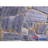 PIERRE BLEU VIF 2-3 CM 30 RANGÉES/PALETTE (RANGÉE)