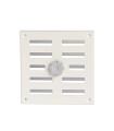 9752-052-501-GRILLE RÉGLABLE AVEC OUVERTURE RÉGLABLE 150x200 ÉMAIL BLANC-VECAMCO ()
