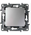 665305-NILOÉ BOUTON-POUSSOIR 1P 6A ALUMINIUM-LEGRAND (UD)