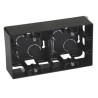 665499-NILOÉ SURFACE BOX 2 ÉLÉMENTS ANTHRACITE-LEGRAND (UD)