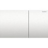 115.622.FW.1-GEBERIT Sigma70 BOUTON-POUSSOIR BROSSÉ AVEC REVÊTEMENT FACILE À NETTOYER-GEBERIT (UD)