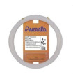 12004010-PASACABLES INTERCAMBIABLE NYLON 4mm 10m NATURAL-ANGUILA ()