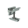 Agrafe d'extrémité EBDA pour panneaux en aluminium de 30/35/40 mm (sachet de 4 unités) - CELO (UD)