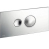 596347-POUSSOIR 8315.1 PLASTIQUE VELOURS MAT CHROME-VIEGA ()