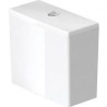 Réservoir de chasse,toilettes,Duravit,double téléchargement, 39.5x35x18,rectangulaire,blanc (UD)