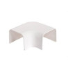 9805-115-08-COURBE PLATE POUR CANAL 80x60 BLANC-VECAMCO (UD)
