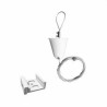 3459-ACCESSOIRE DE RAIL DE SUSPENSION DE PLAFOND CÂBLE DE 3 MÈTRES BLANC-BENEITO FAURE ()