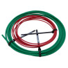 9899-851-00-KIT 2 BOBINES ROUGE / VERT DIAMÈTRE 4-7 mm 1/4-3/8" 4000 mm-VECAMCO ()
