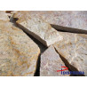 PIERRE DE QUARTZITE CLAIRE 1A 2-3 CM 30 RANGÉES/PALETTE (RANGÉE)
