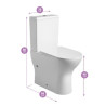 S02010101P-PACK WC CONFORT 46CM-BECRISA (UD)
