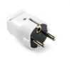 1101-PLUG 10-16A-250V DIAMÈTRE 4,8 AVEC COULEUR BLANC TT-FAMATEL (UD)