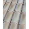 T5P-CURVED TILE 50 STRAW 500x220x163mm-LA ESCANDELLA ()