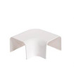 9803-115-08-COURBE PLATE POUR CANAL 125x75 BLANC-VECAMCO (UD)