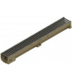 00303420 ACO SELF CHANNEL 100 AVEC GRILLE H9.5 AºGº *EN STOCK* (UD)