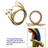 OXY41060/SV ENSEMBLE DE 3 TUYAUX 1,5 M 1/4 - 5/16 R410A AVEC VALVE (UD)