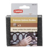 LOT DE 3 ÉPONGES ABRASIVES FLEXIBLES RATIO 6006B352 (1)
