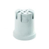 4911-E-27 DOUILLE DE LAMPE EN PORCELAINE FILETAGE MÉTAL 4A250V-PHÉNOPLASTIQUE (UD)