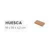 BÂTIMENT HUESCA 18X36X4,2 ROUGE (UD)