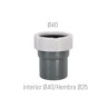 RA-33-REPCN.PVC LIEN M(I.TUB.d.40/H d.25)-H(PLAIN TUB.d.40 JTA.CNA.)-IBIDE ()