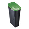 SEAU ECOBIN 25L AVEC COUVERCLE VERT 278Y253 (1)
