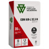 CIMENT PORTLAND 32,5 SAC 35 KG 42 UNITÉS/PALETTE NF 381 * (UD)