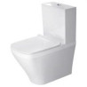 Toilette WC a poser,sans réservoir de chasse,Duravit, 160-220mm, blanc (UD)