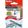 502689-KIT DE FIXATION POUR PLAFOND/VENTILATEUR (SAC 1u)-FISCHER (UD)