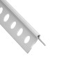 PROTECTION D'ANGLE EXTÉRIEURE EN PVC MONOCOUCHE BLANC 2,5 MT RÉF. 00542 *STOCK (UNITÉS)