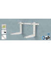 9794-023-SUPPORTS AVEC NIVEAUX + PE RÉGLABLE 450x400x800-VECAMCO (UD)
