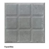 PANOT 9 PADS GRIS 20X20X4 15 M2/PALETTE (M2)