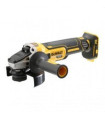 DCG405NT-XJ-MINI-BRUSH-GRINDER XR 18V 125mm SANS CHARGEUR/BATTERIE AVEC FREIN, DÉMARRAGE PROGRESSIF-DEWALT ()