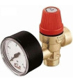 314462CST-SGDAD.MH VANNE 1/2" AVEC DOUILLE MANUELLE-CALEFFI (UD)