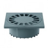 024080-SIPHON DRAIN S246 DIAMÈTRE VERTICAL 90 GRILLE PVC-ALIAXIS ()