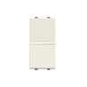 N2101 BL-INTERRUPTEUR MONOPOLE 1 MODULE ZENIT WHITE-NIESSEN (UD)