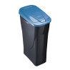 SEAU ECOBIN 25L AVEC COUVERCLE BLEU 278Y254 (1)