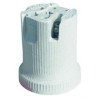 4950-E-40 DOUILLE DE LAMPE EN PORCELAINE-PHÉNOPLASTIQUE (UD)