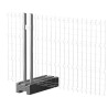 CLÔTURE MOBILE GALVANISÉE POUR CHANTIER 3,5 X 1,9 M RÉF. HV02984 (UD)