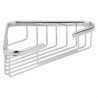 AC.57.CR - Porte-savon d'angle 19x6,5x19cm en laiton chromé - PyP (UD)