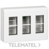 078883L-MOSAIC-II BOÎTE MÉCANISME DE SURFACE 3 COLONNES WHITE-LEGRAND (UD)