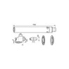 0020221352-KIT HORIZONTAL STANDARD 60/100-SAUNIER DUVAL (UD)