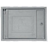 CAT709 MARCO Y TAPA DE REGISTRO EN ALUMINIO 250X350 AGUA POTABLE (UD)