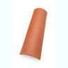 Tuile de toit incurvée 50 x 22 x 16 rouge réf. 74 - 250 pièces par palette * Stock (unités)