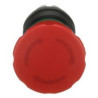 1SFA611523R1001-BOUTON-POUSSOIR D'URGENCE 40 mm MPET4-10R RÉINITIALISATION ROUGE ROTATION-ABB (UD)