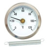 R02905-THERMOMÈTRE À RESSORT RADIAL 0/120°C DIAMÈTRE 60-KEWEL ()